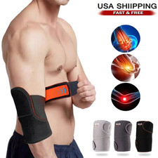 Sports Elbow Brace Support Sleeve Arthritis Tendonitis Arm Joint Pain Band Wrap picture