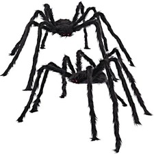 JOYIN 2 Pack 5 Ft Halloween Outdoor Decorations Hairy Black 59inch, picture