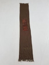 Antique Handmade Intricate Design Wool Textile 72x12 inches picture