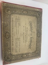 Antique German Needlework 1880s Book Of Pamphlets picture