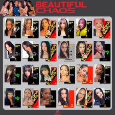 6pc/set HOT  KATSEYE BEAUTIFUL CHAOS TOUCH Lara Raj Yoonchae Special Photocard picture