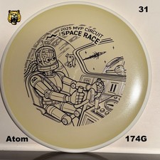 AXIOM ECLIPSE ATOM 2025 MVP SPACE RACE WHITE RIM 174G NEW picture