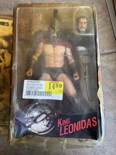 King Leonidas Action Figure 300 Movie NECA REEL TOYS Gerard Butler Series 1 picture