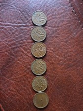 1963-1967 canadian cents in very good condition great years to collect picture