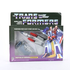 Transformers G1 Starscream Decepticon Vice Commander Action Figure Transforming picture