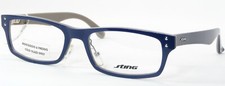 STING VS6510 COL.07SL BLUE /TAUPE RARE EYEGLASSES GLASSES FRAME 52-17-145mm picture