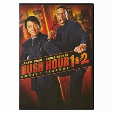 Rush Hour 1 & 2: Double Feature (DVD, 2008) Jackie Chan - NEW SEALED picture