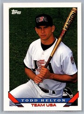 1993 Topps Traded - Todd Helton #19T (RC) - HOF NM *TEXCARDS* picture