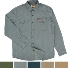 Wrangler Authentics Men's Shirt, Collared, Long Sleeve, Button Up picture