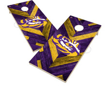Victory Tailgate LSU Tigers Solid Wood 2 ft x 4 ft Cornhole Game NIB picture