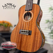 Lanikai MAS-C All Solid Mahogany Concert Ukulele w/Foam Case, Hanger, Capo,Tuner picture