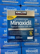 Kirkland Signature Minoxidil 5% Hair Regrowth Treatment for Men 6 Months   04/28 picture