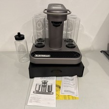 Bartesian 55300 Premium Cocktail Machine Gray w/ 5 Bottles + Drawer picture