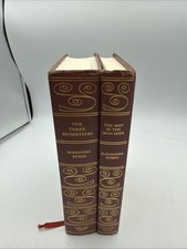The Three Musketeers & Iron Mask Dumas International Collectors Library Leather picture