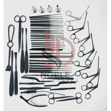 tympanoplasty instruments set, micro ear surgery ent instruments black coated picture