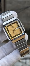 Vintage Seiko 5  Automatic Watch–Gold Dial, Stainless Steel Case & Bracelet 6309 picture