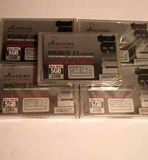 Imation Magnus 2.5 (SLR4-5GB) Data Cartridges  New Lot of 5  picture