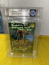 Psychonauts Sealed And Graded Wata Game Signed By Raz Richard Horvitz Super rare picture