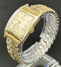 Beautiful Gruen Veri-Thin 435-659 17 Jewels 10K Gold Filled Watch - Works picture