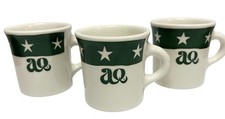 Set Of 3 AQ Chicken House Restaurant Coffee Mugs Free Refills Homer Laughlin picture