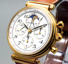 RARE TAG Heuer Ed. Heuer 125th 188.215/1 Cal.1883 MoonPhase Manual Men's Watch picture