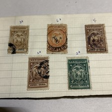 Ecuador Stamp Collection Remainder  1880s And Up Stamp Book  picture