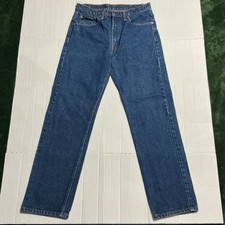 Vintage Levi’s Men’s 505 Blue Straight Leg Jeans Regular Fit Made In Canada picture