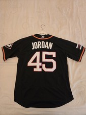 Vintage Michael Jordan Rare Majestic Cool Base MLB Chicago White Sox #45 Size 44 picture