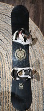 K2 Fuse 155 Obey Giant Shepard Fairey Snowboard w/ Burton Freestyle Bindings picture
