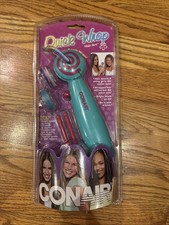 New Conair Quick Wrap Hair Art Spinning String Twist Color Wrap Tool Y2K 2002 picture
