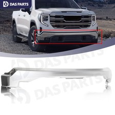 Fits For GMC Sierra 1500 2022-2026 Chrome Front Bumper Face Bar w/o Sensor Hole picture
