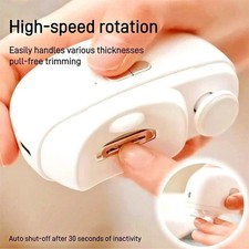 Safety Electric Nail Clipper Automatic Thick Nails Trimmer Professional Tool US picture