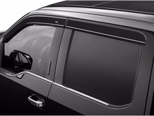 Husky Low Pro Ventvisor Smk Fits 14-19 Slvrdo/Sra 1500-3500 Dbl Cab 4pc O/S Mnt picture