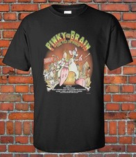 Vintage Recreated Pinky Brain 90s  Style Graphic T-Shirt picture