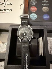 Omega X Swatch Mission to the Moon Quartz Chronograph Tachymeter Bioceramic 42mm picture