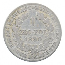 1830 Kingdom Of Poland Zloty *0009 picture