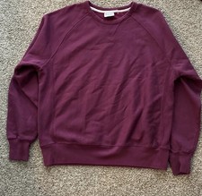 Champion Reverse Weave Sweatshirt Men Classic Vintage Wash Size Large Maroon NWT picture