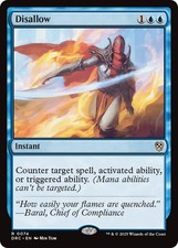 Disallow [Aetherdrift Commander] Near Mint picture