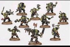 Ork Boyz X10 New On Sprues With Bases Armageddon Warhammer 40k Orks picture