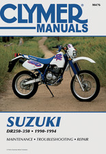 Clymer Repair Manual Suzuki DR250 DR250S DR350 DR350S CM476 picture