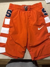 Syracuse Nike Men’s Basketball Replica Game Shorts Size Small Orange picture