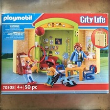 Playmobil 70308 Preschool Play Box NIB - City Life - School Pretend Role Play picture