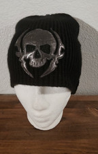 SLASH 🎸GUNS N ROSES  🎸OWNED LOGAN RIESE SKULL CAP / WOOL KNIT JULIENS AUCTIONS picture