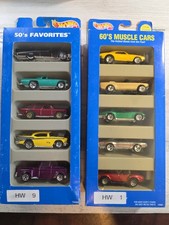 Vintage Hot Wheels Gift Pack Lot 50's Favorites & 60's Muscle Cars Sealed NIB picture