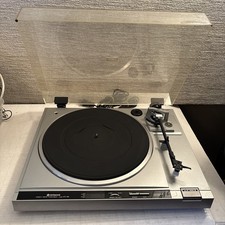 Vintage Hitachi HT-45 Direct Drive Turntable Untorque Motor Japan Silver WORKS picture