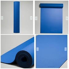 Lululemon The Workout Mat 6mm pipe dream blue/pitch blue NWT yoga mat picture