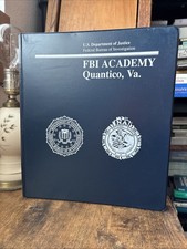 FBI Academy Quantico LETSS Training Binder 1999 Houston Task Force Manual picture