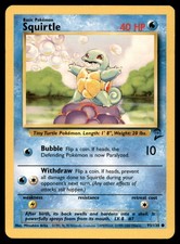 Squirtle 93/130 Common Base Set 2 Pokemon Near Mint picture