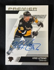 2025-26 Upper Deck Premier Kris Letang Auto Autograph #32 Penguins picture