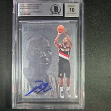 Damian Lillard Auto 2012-13 Panini Intrigue RC 132 Trail Blazers Auto 10 BGS picture